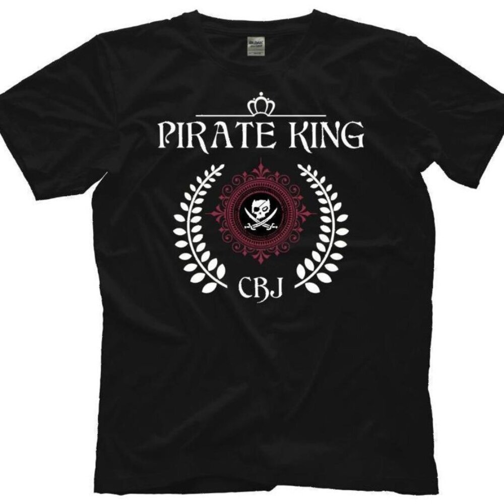 CBJ Pirate King Retro Cartoon Style Fan Art Graphic Unisex T-Shirt 165